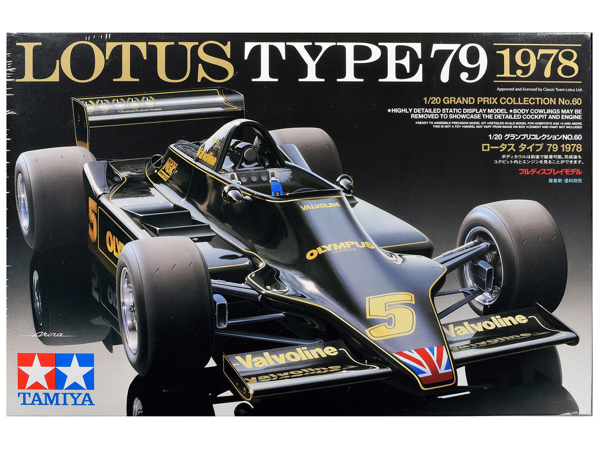 Model Kit 1978 Lotus Type 79 "Grand Prix Collection" 1/20 Scale Model by Tamiya-4