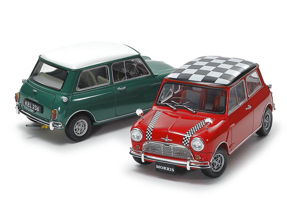 Model Kit Morris Mini Cooper 1275S MK.1 1/24 Scale Model by Tamiya-1