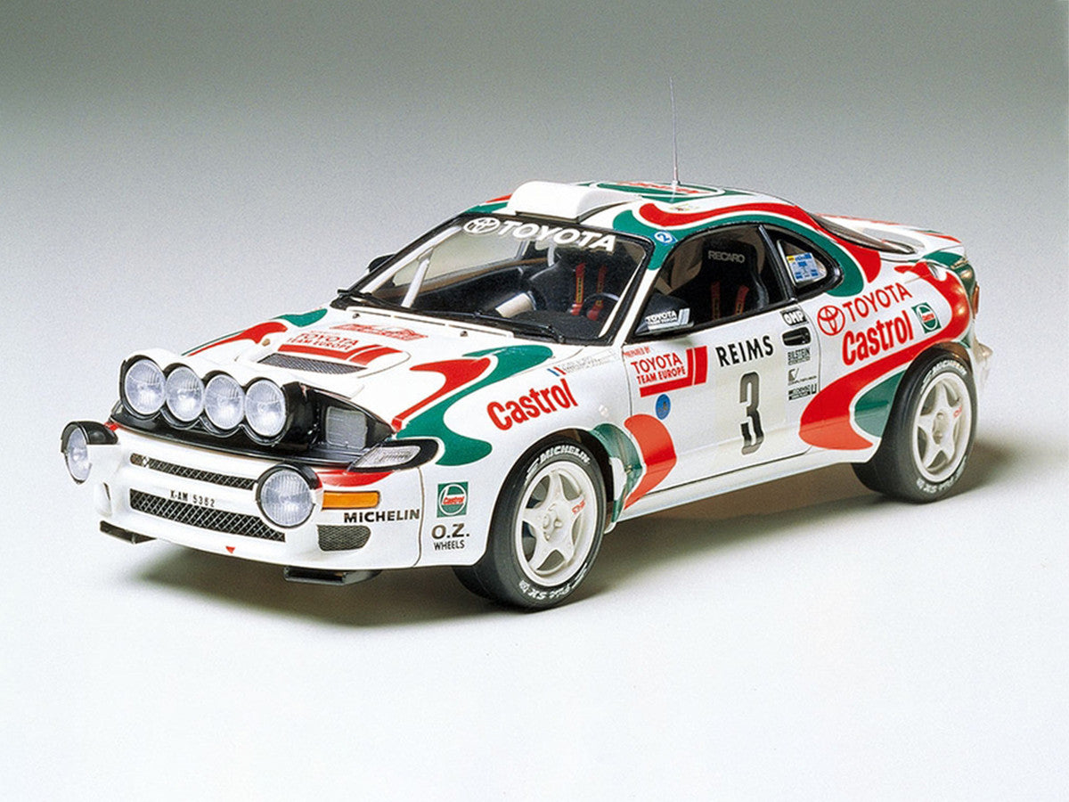 Model Kit Toyota Celica GT-Four (Castrol Celica) #3 Winner "Monte-Carlo Rally" (1993) 1/24 Scale Model by Tamiya-1