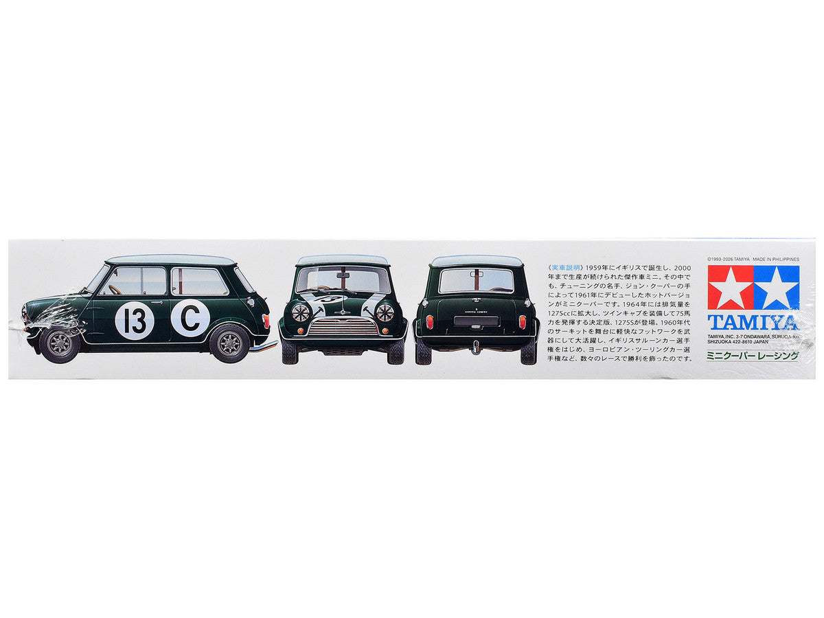 Model Kit Morris Mini Cooper Racing 1/24 Scale Model by Tamiya-4
