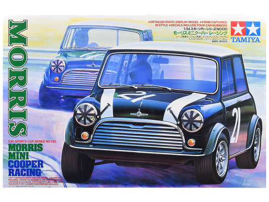 Model Kit Morris Mini Cooper Racing 1/24 Scale Model by Tamiya-0