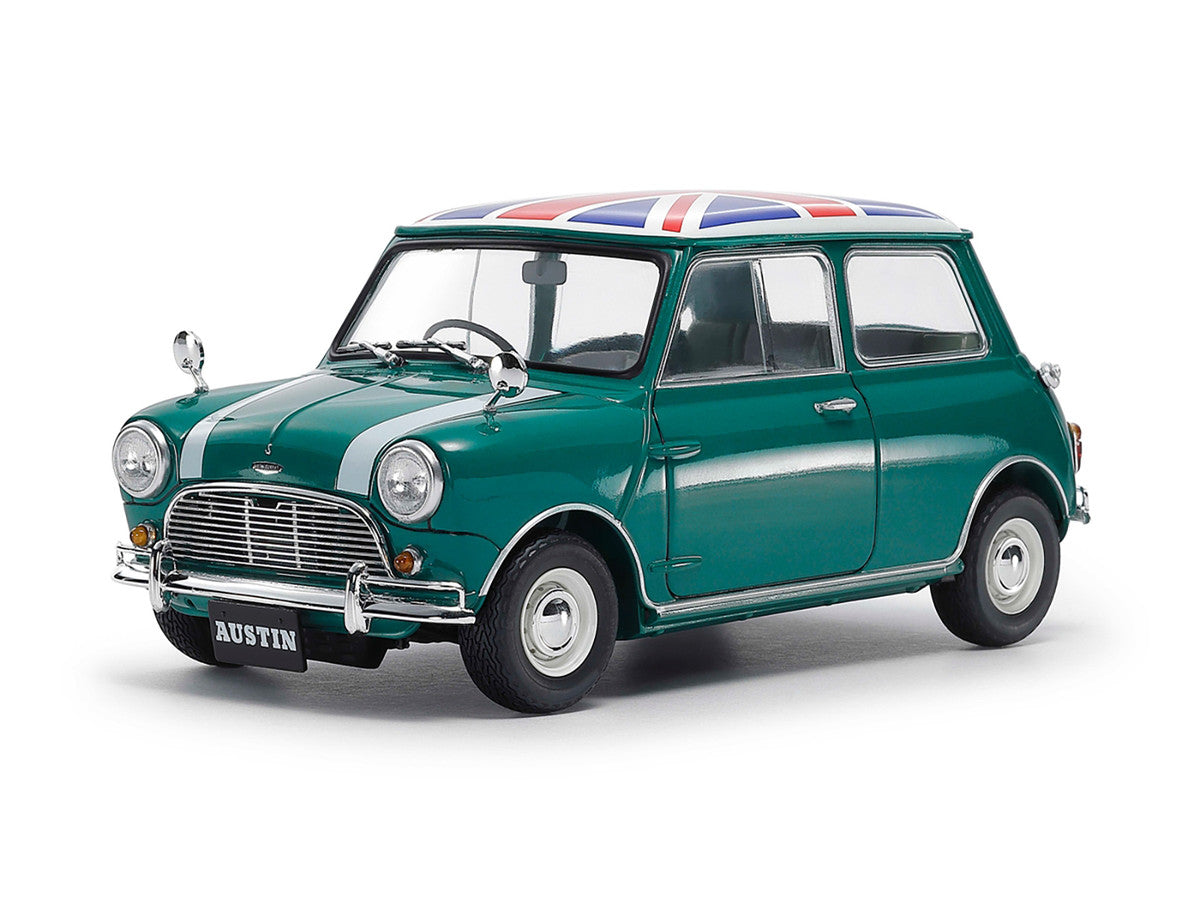 Model Kit Austin Mini Cooper 1275S MK.1 1/24 Scale Model by Tamiya-1