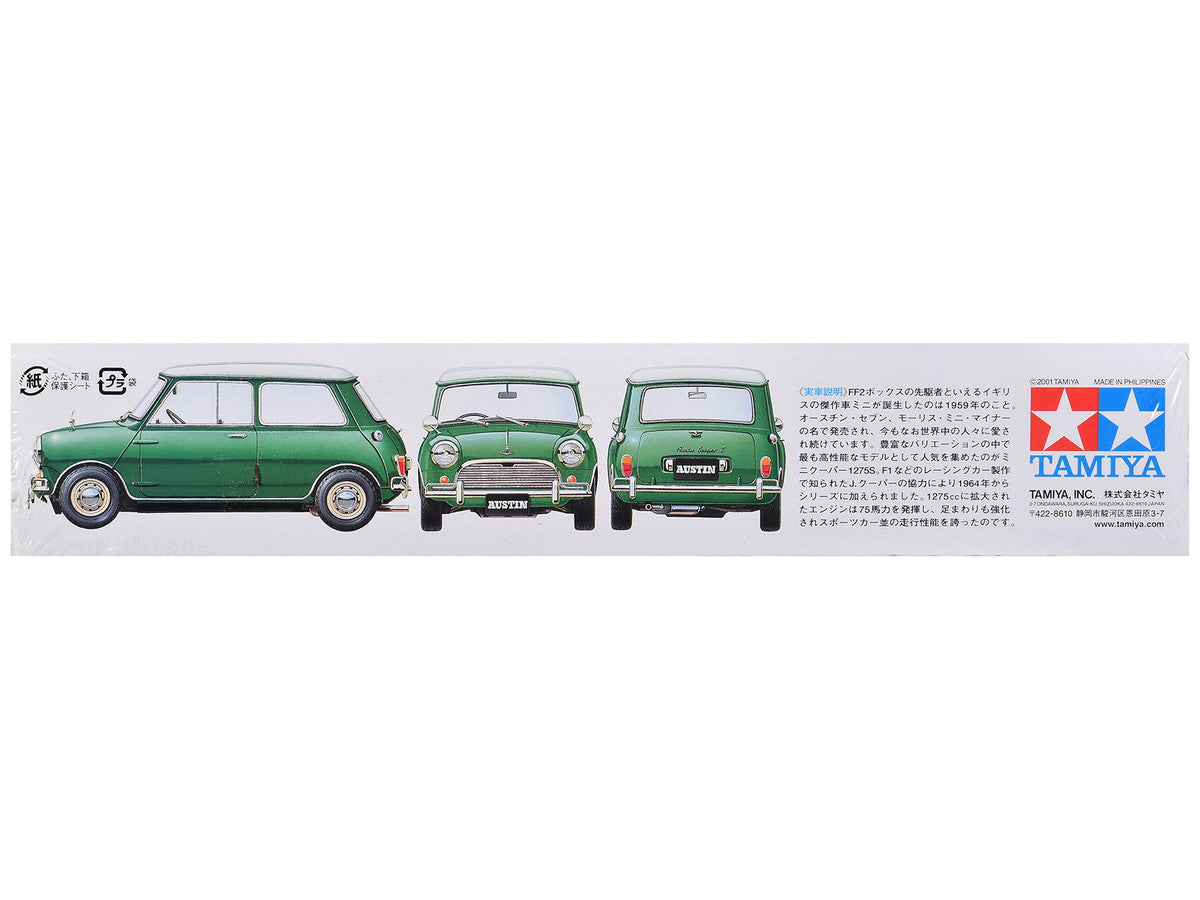 Model Kit Austin Mini Cooper 1275S MK.1 1/24 Scale Model by Tamiya-2