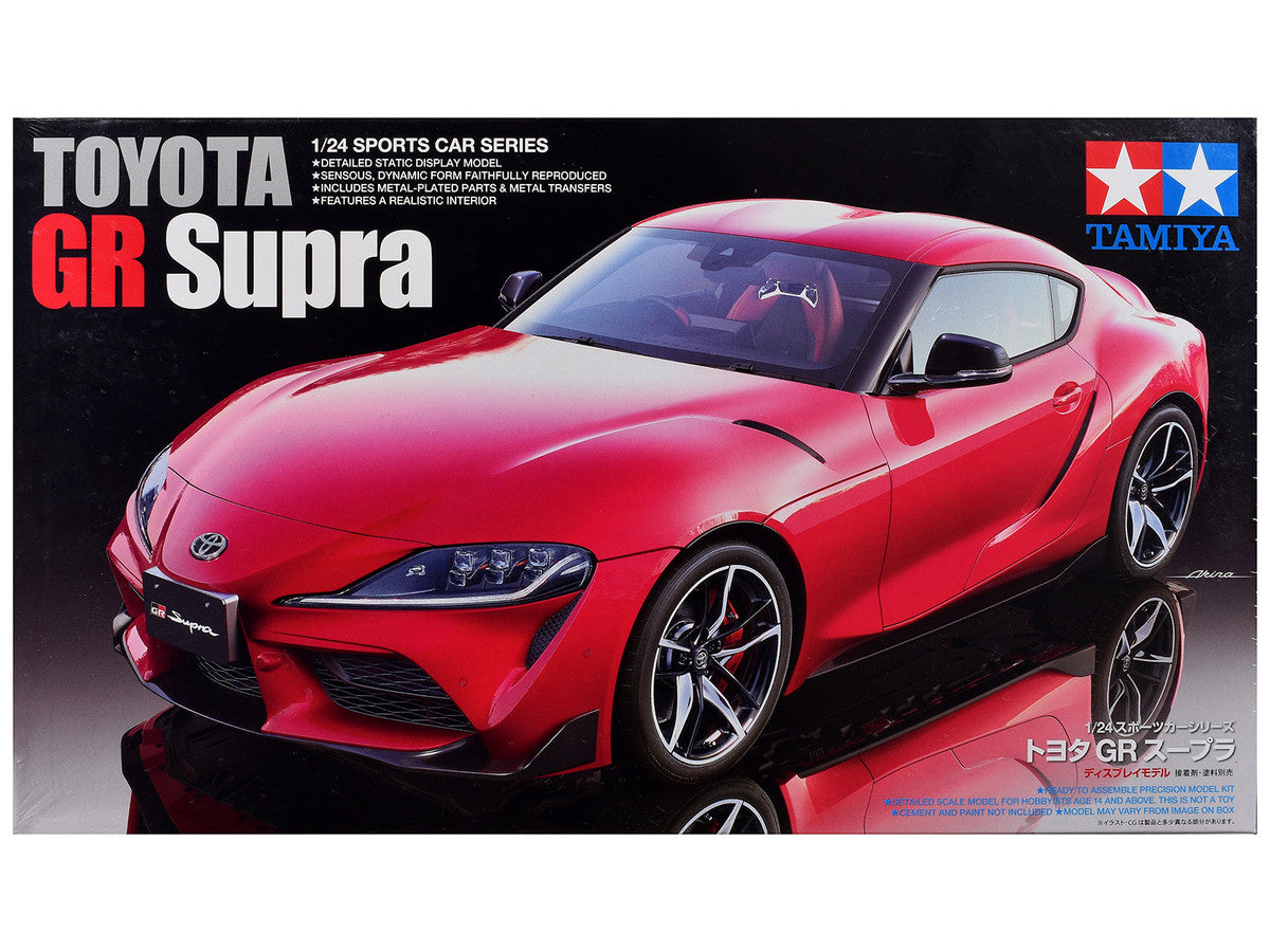 Model Kit Toyota GR Supra 1/24 Scale Model by Tamiya-4