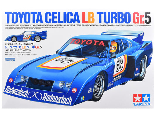 Model Kit Toyota Celica LB Turbo Gr.5 1/24 Scale Model by Tamiya-0