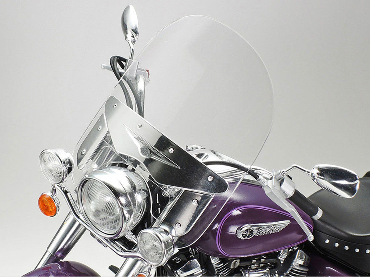 Model Kit Yamaha XV1600 RoadStar Custom Motorcycle 1/12 Scale Model by Tamiya-2