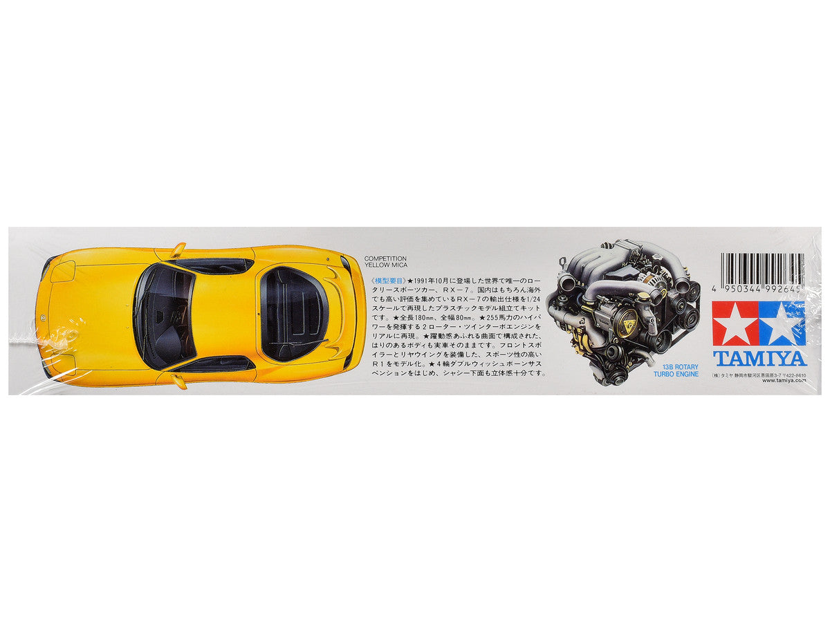 Model Kit Mazda RX-7 R1 1/24 Scale Model by Tamiya-3