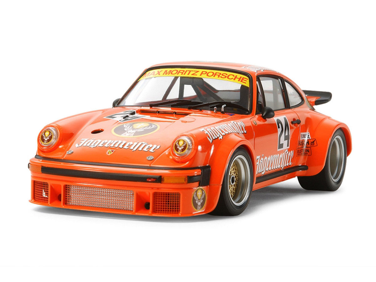 Model Kit Porsche Turbo RSR Type 934 "Jagermeister" 1/24 Scale Model by Tamiya-1