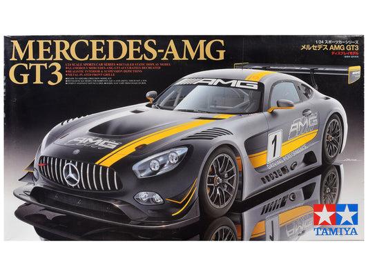 Model Kit Mercedes-AMG GT3 1/24 Scale Model by Tamiya-0