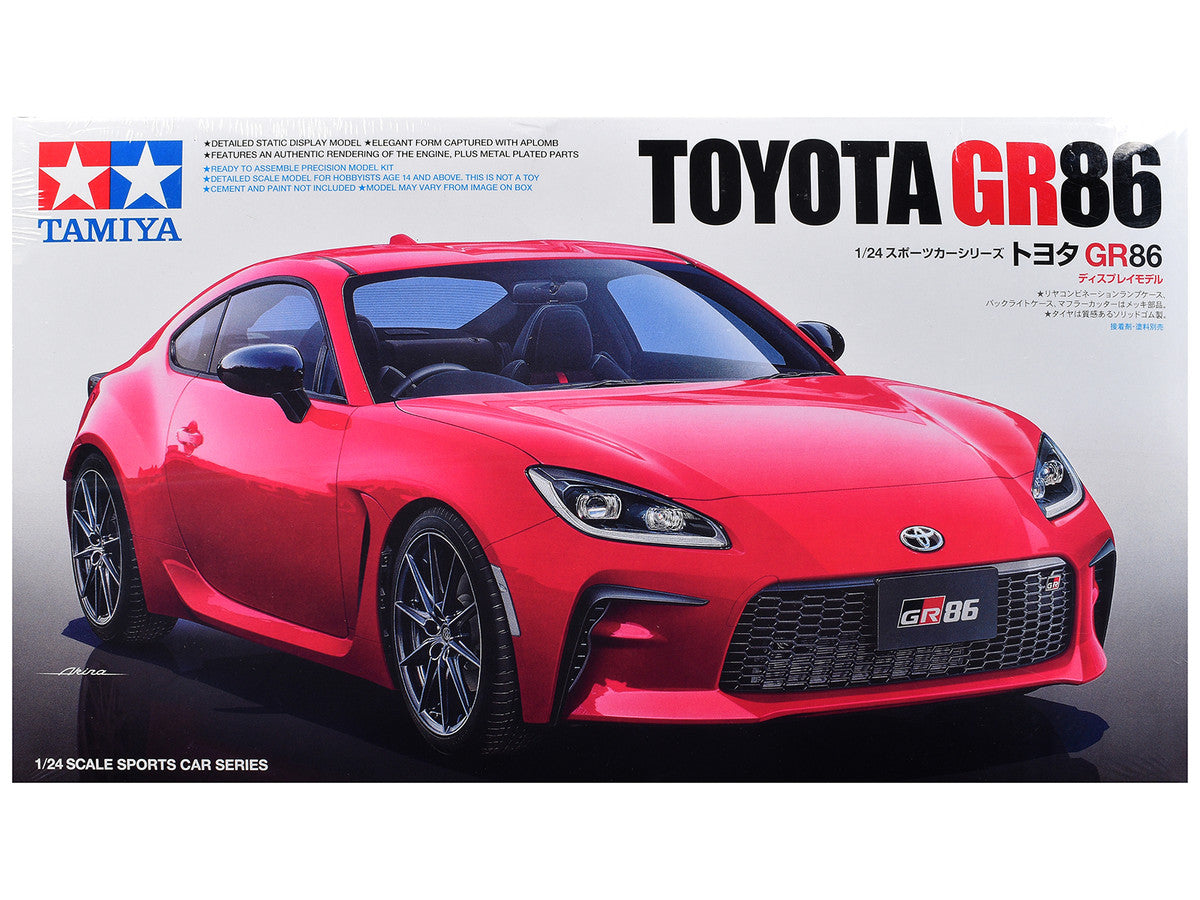 Model Kit Toyota GR86 1/24 Scale Model by Tamiya-0