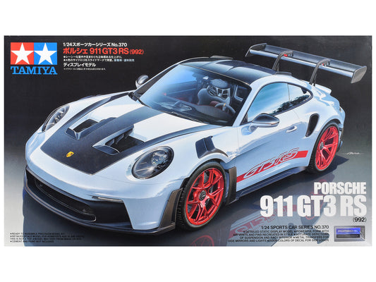 Model Kit Porsche 911 GT3 RS (992) 1/24 Scale Model by Tamiya-0