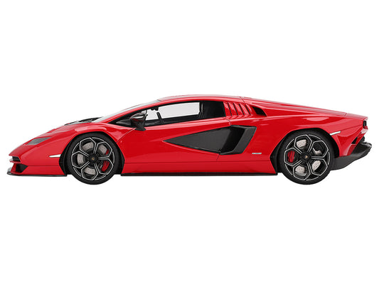 Lamborghini Countach LPI 800-4 Rosso Mars Red 1/18 Model Car by Top Speed-0