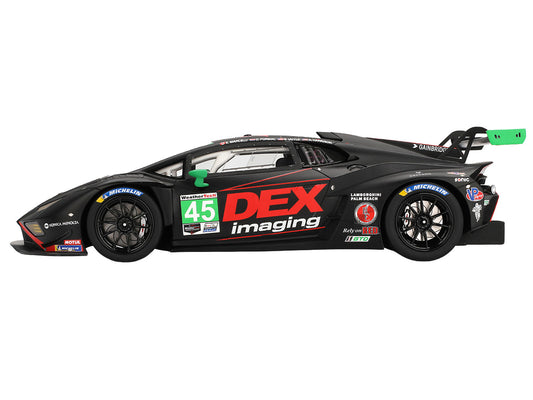 Lamborghini Huracan GT3 EVO2 #45 Graham Doyle - Danny Formal - Ashton Harrison - Kyle Marcelli "Wayne Taylor Racing with Andretti" "24 Hours of Daytona" (2024) 1/18 Model Car by Top Speed-0