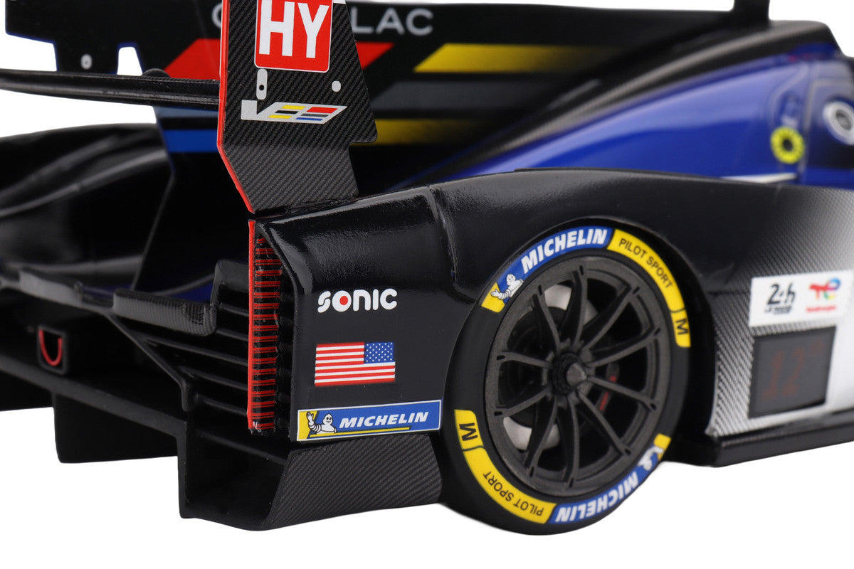 Cadillac V-Series.R #101 Filipe Albuquerque - Jordan Taylor - Ricky Taylor "Cadillac Wayne Taylor Racing" FIA WEC "24 Hours of Le Mans" (2025) 1/18 Model Car by Top Speed-2