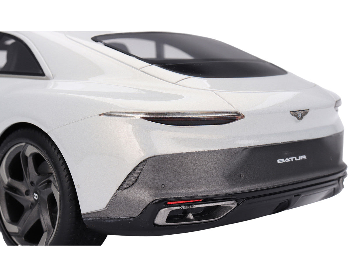 Bentley Batur Bonneville Pearl White Metallic 1/18 Model Car by Top Speed-3