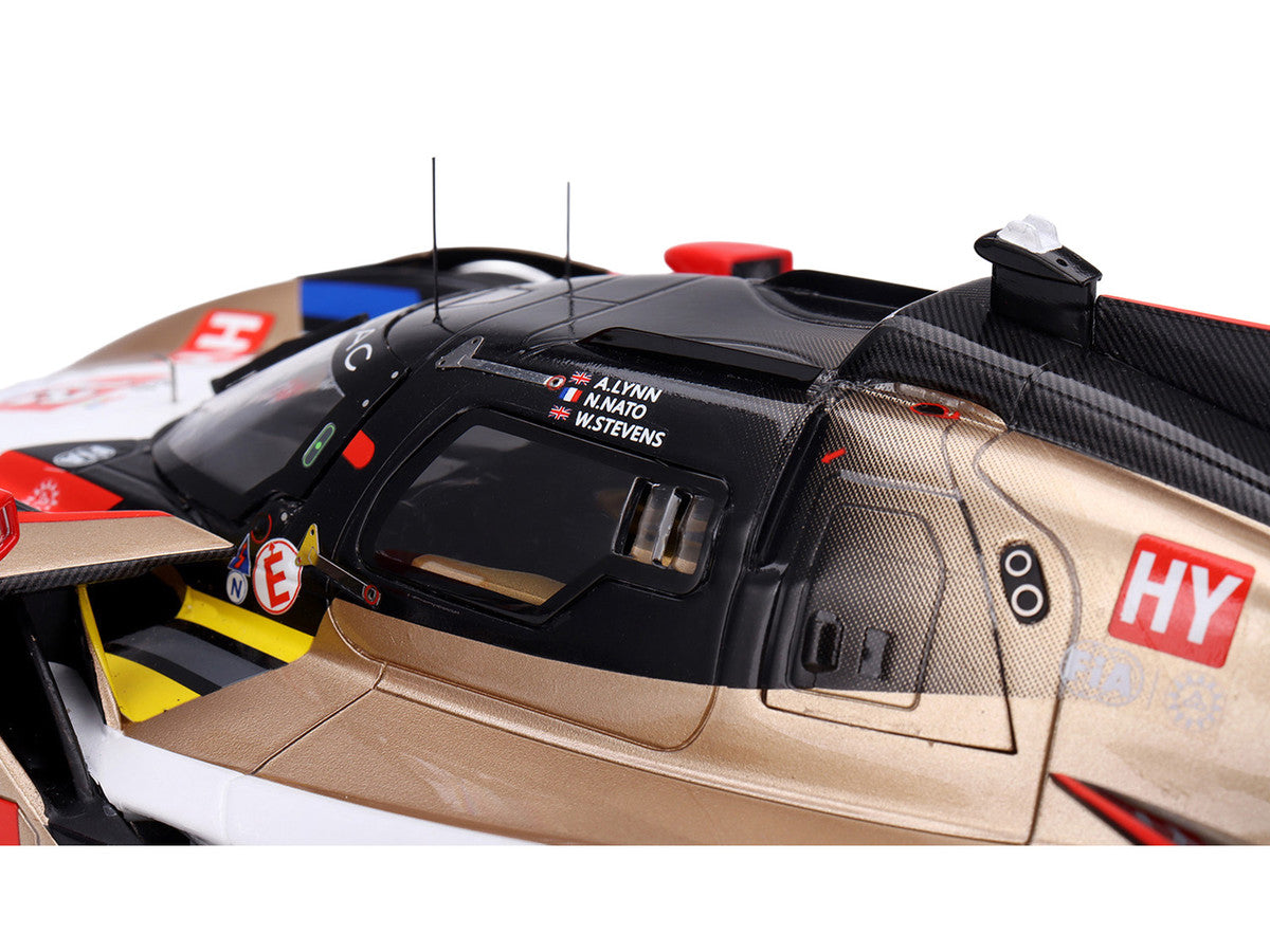 Cadillac V-Series.R #12 Alex Lynn - Norman Nato - Will Stevens "Cadillac Hertz Team Jota" FIA WEC "24 Hours of Le Mans" (2025) 1/18 Model Car by Top Speed-2