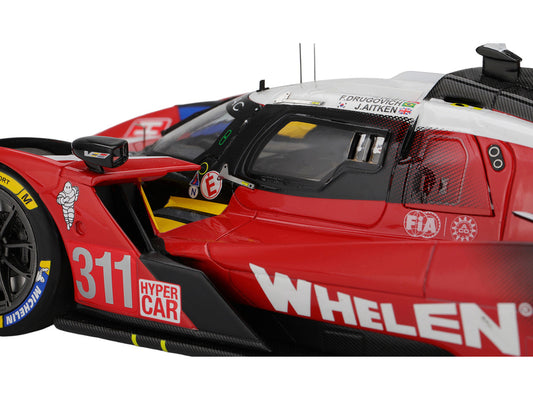 Cadillac V-Series.R #311 Jack Aitken - Felipe Drugovich - Frederik Vesti "Cadillac Whelen" FIA WEC "24 Hours of Le Mans" (2025) 1/18 Model Car by Top Speed-0