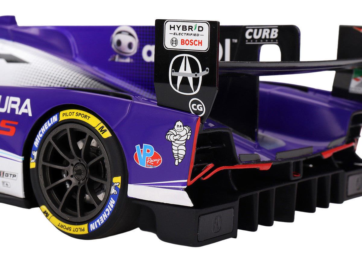 Acura ARX-06 GTP #60 Tom Blomqvist - Colin Braun - Scott Dixon "Acura Meyer Shank Racing with Curb-Agajanian" IMSA "12 Hours of Sebring" (2025) 1/18 Model Car by Top Speed-2