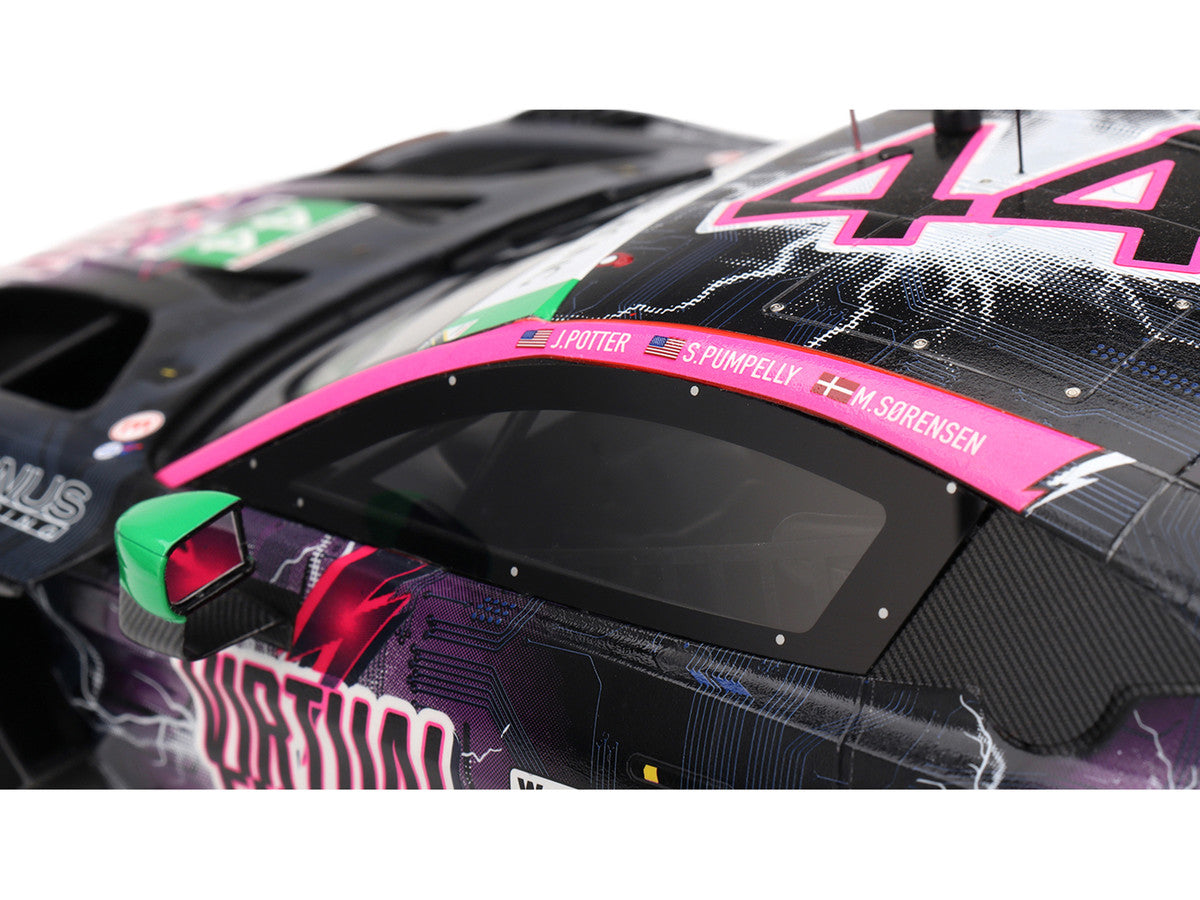 Aston Martin Vantage GT3 EVO #44 John Potter - Spencer Pumpelly - Marco Sorensen "Magnus Racing" IMSA "Six Hours of The Glen (Watkins Glen)" (2025) 1/18 Model Car by Top Speed-2