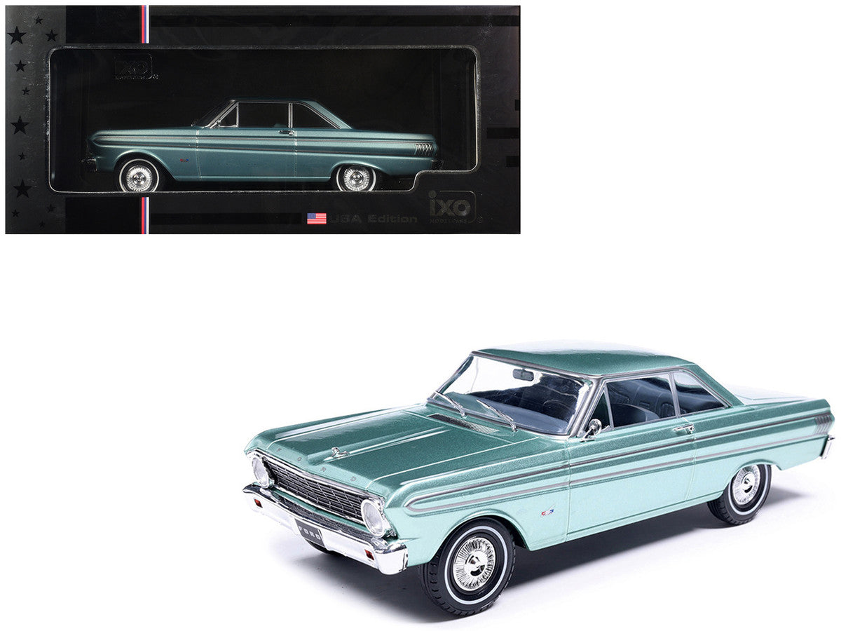 1964 Ford Falcon Dynasty Green Metallic 1/24 Diecast Model by IXO Models-4