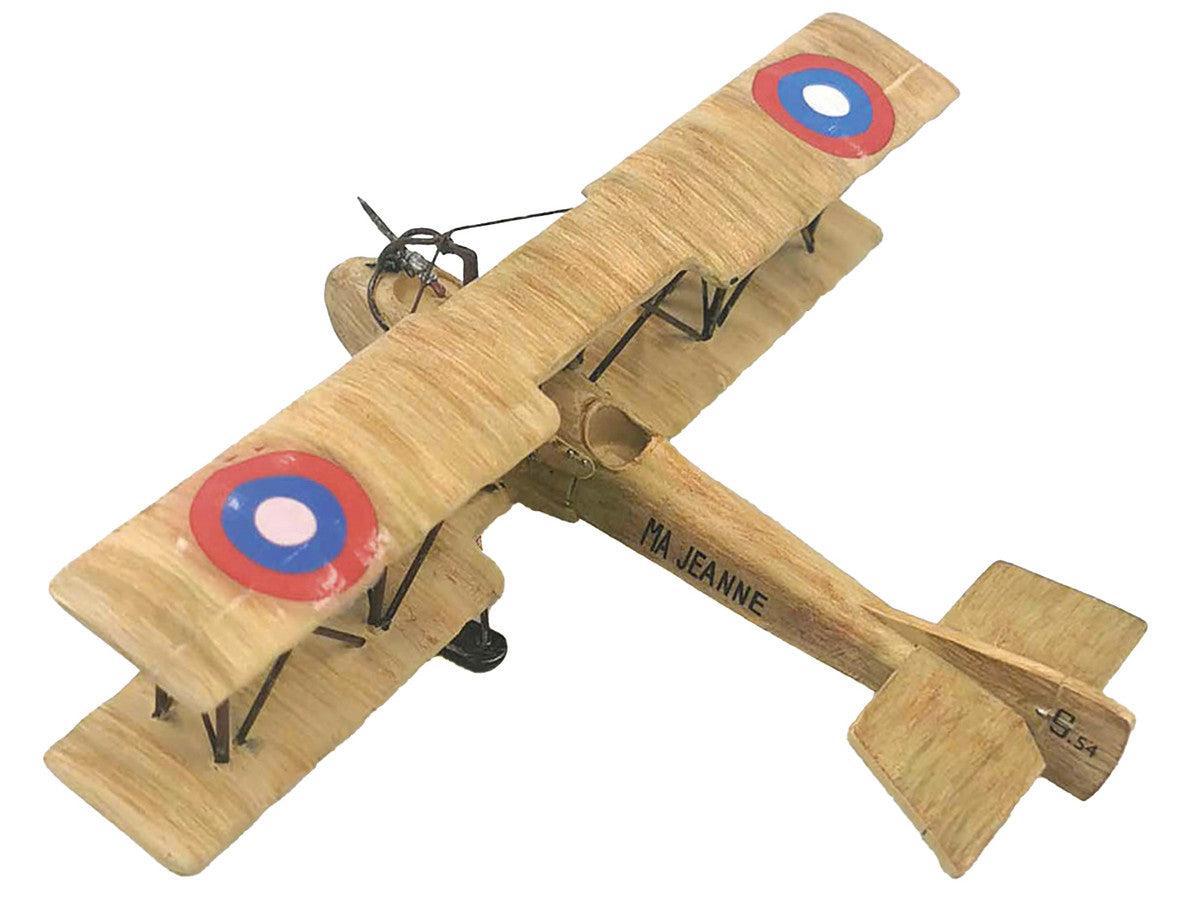 SPAD SA 4 Aircraft with Ski Gear "French Air Force" 1/72 Model Airplane by Wings of the Great War-1