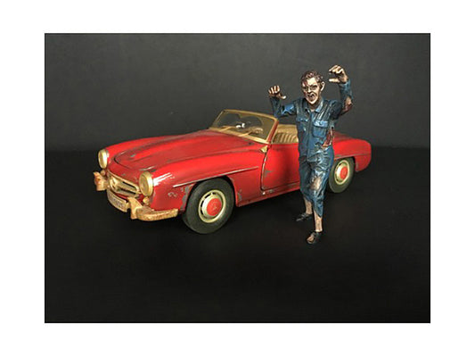 Zombie Mechanic Figurine II for 1/18 Scale Models by American Diorama-0