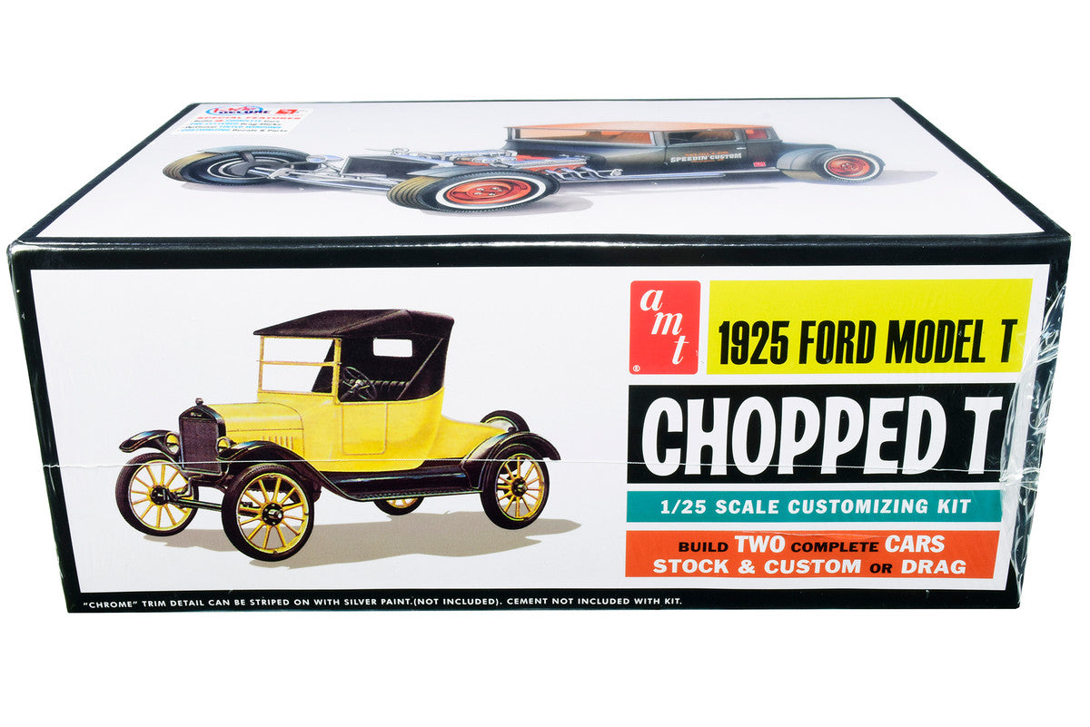 Skill 2 Model Kit 1925 Ford Model T "Chopped" Set of 2 pieces 1/25 Scale Model by AMT-2