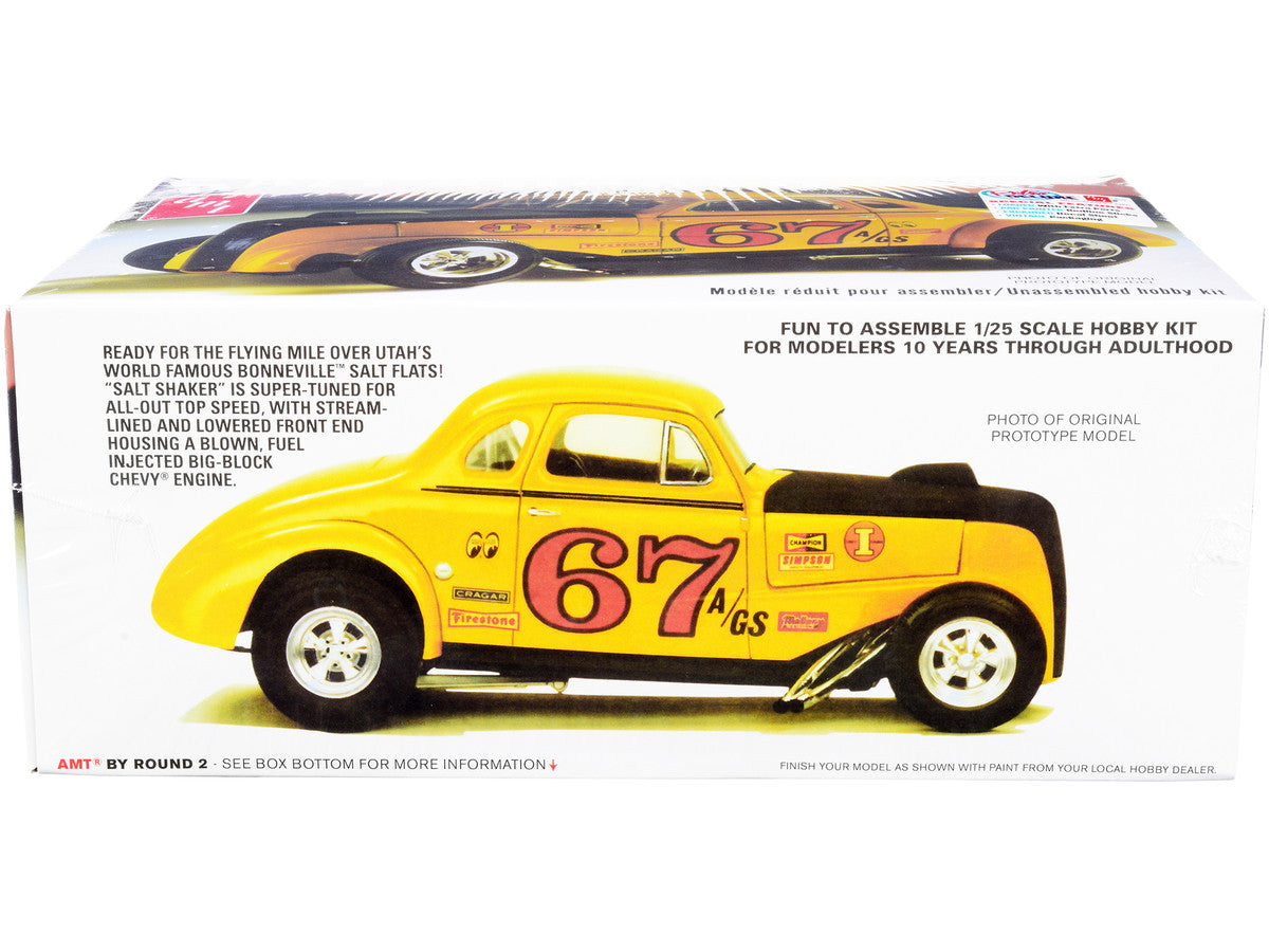Skill 2 Model Kit 1937 Chevrolet Bonneville Racer "Salt Shaker" 1/25 Scale Model by AMT-2