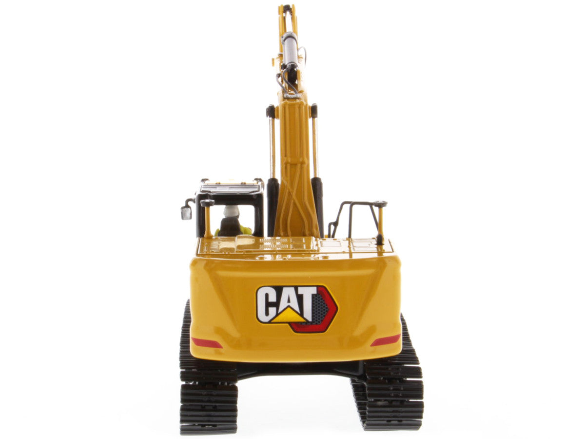 Cat Caterpillar 330 Hydraulic Excavator Next Generation with Operator "High Line Series" 1/50 Diecast Model by Diecast Masters-3