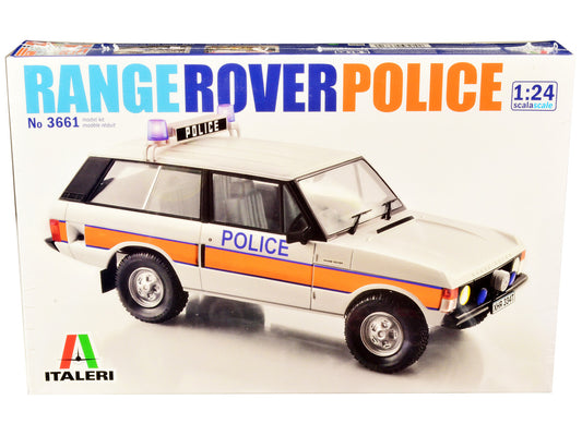 Skill 3 Model Kit Land Rover Range Rover Police 1/24 Scale Model by Italeri-0