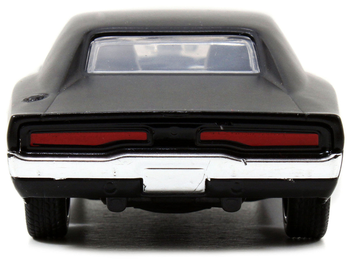 Dom's Dodge Charger R/T Matt Black "Fast & Furious" Movie 1/32 Diecast Model Car by Jada-3