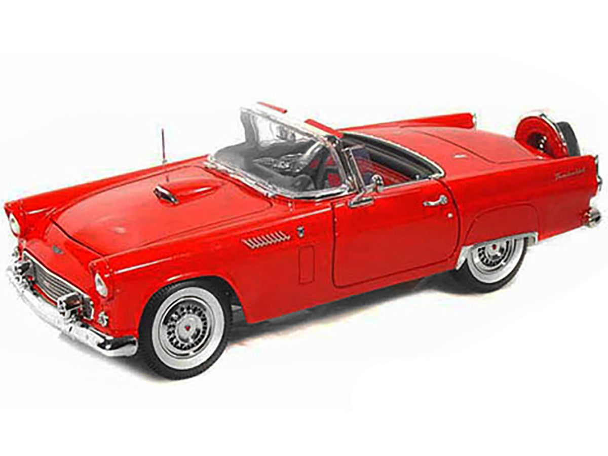 1956 Ford Thunderbird Red 1/18 Diecast Model Car by Motormax-1