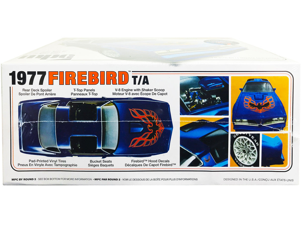 Skill 2 Model Kit 1977 Pontiac Firebird T/A Trans Am 1/25 Scale Model by MPC-1