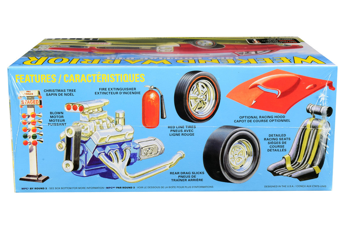 Skill 3 Model Kit 1967 Pontiac GTO "Weekend Warrior" 3 in 1 Kit 1/25 Scale Model by MPC-1