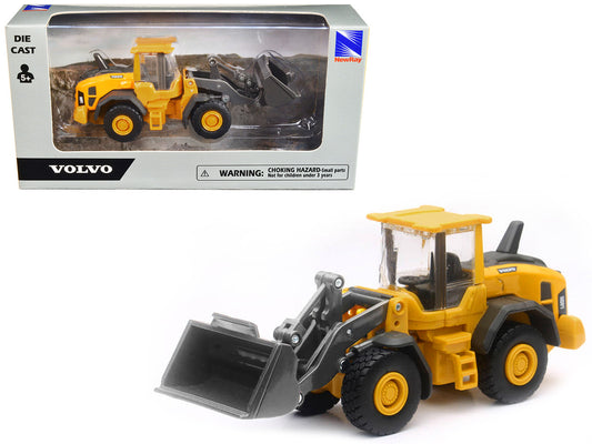 Volvo L60H Wheel Loader Yellow Diecast Model by New Ray-0