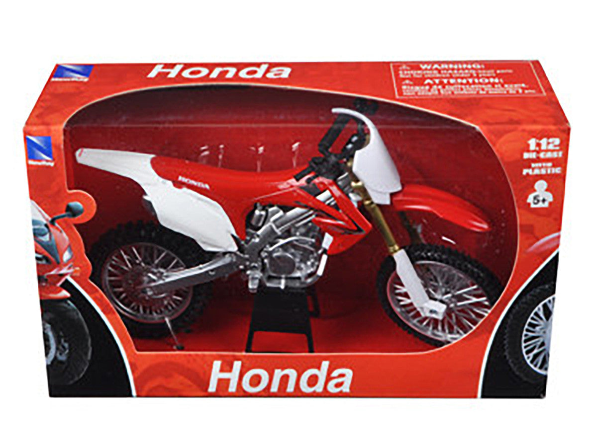 2012 Honda CR 250R Red 1/12 Diecast Motorcycle Model by New Ray-2