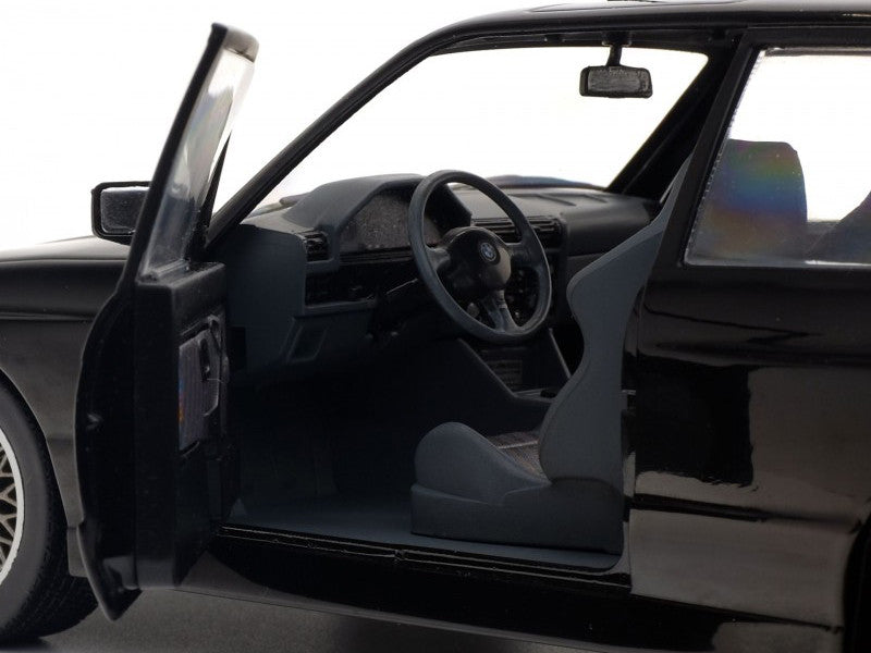 1990 BMW E30 Sport Evo Black 1/18 Diecast Model Car by Solido-2