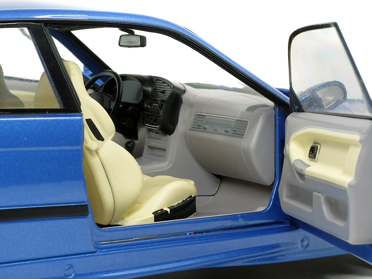 1994 BMW E36 M3 Blue Estoril Metallic 1/18 Diecast Model Car by Solido-3